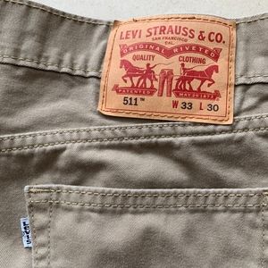 Levis 511 Khaki Jeans